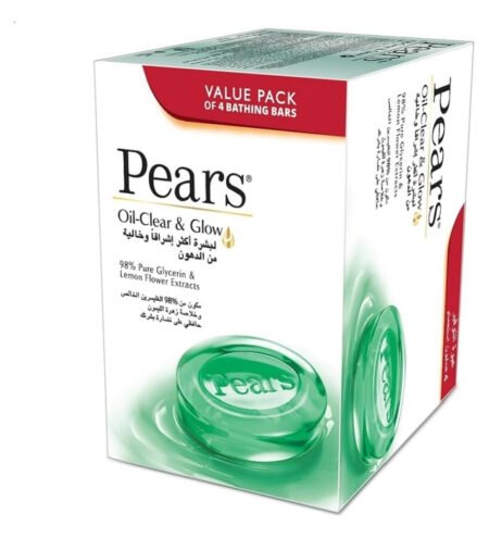 Pears Soap 4*125G Blue Green