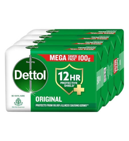 Dettol Soap 165G 4'S