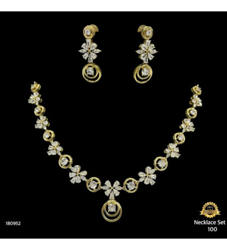 Stone Set Gold & Silver