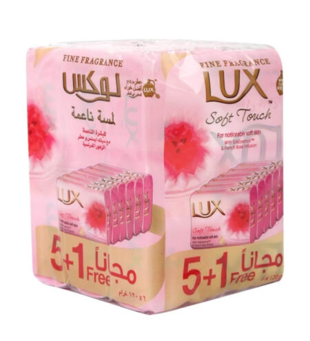 Lux Soap 120G 6'S Assort
