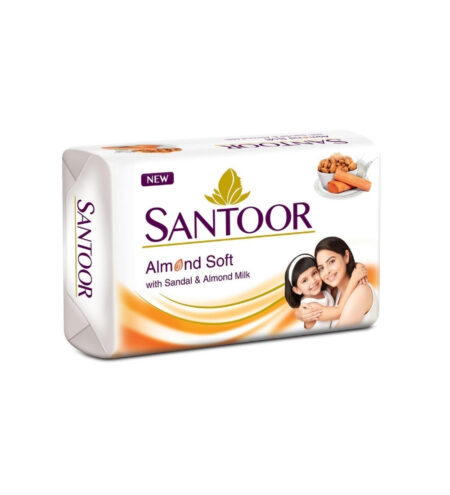 Santoor Soap Almond 175Gm 4'S