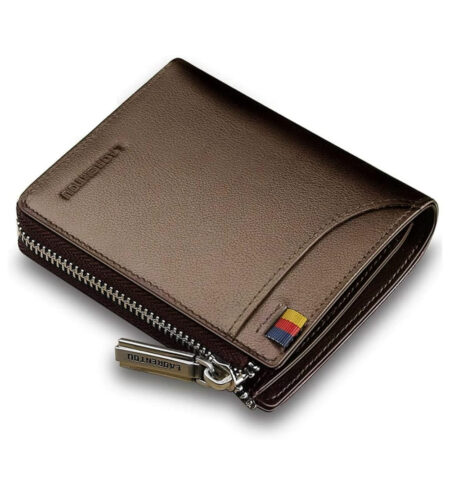 Gents Wallet Zip Card Holder