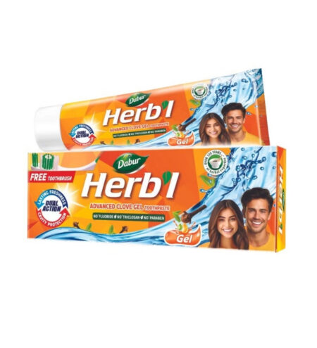 Dabur T/Paste Herbal Clove Gel 150 +T/B
