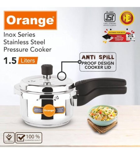Orange P/Cooker 3L Ss